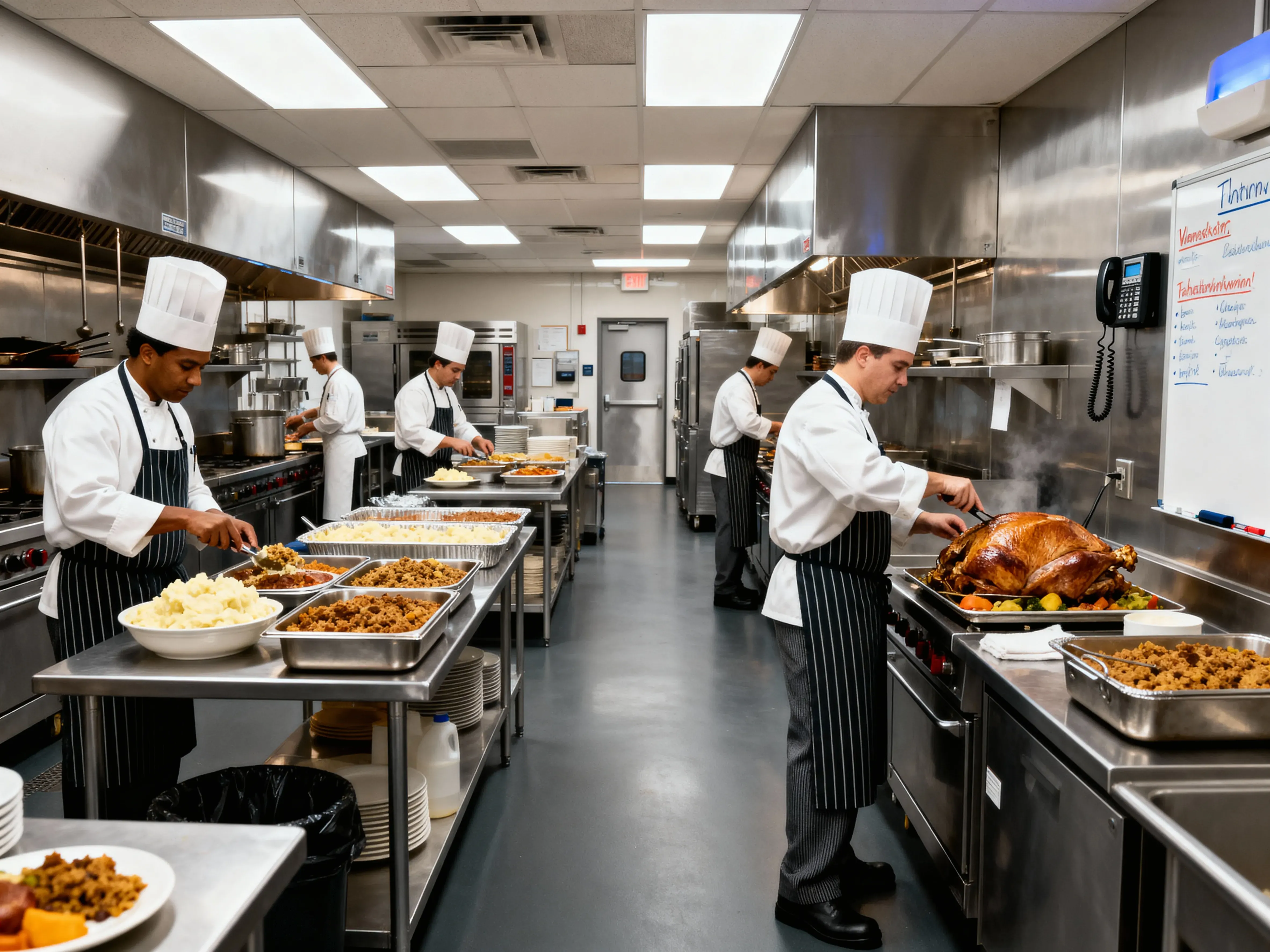 How to Configure Kitchen Stations for Thanksgiving Menu Efficiency