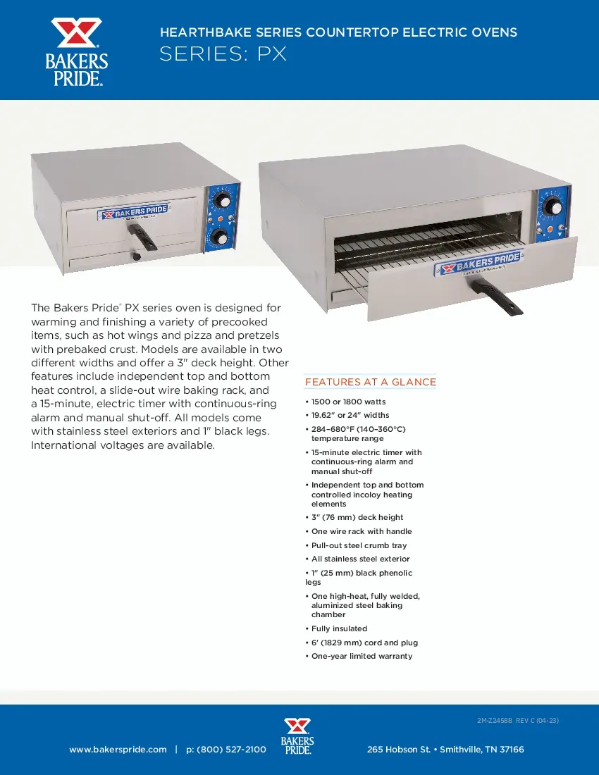 bakers-pride-4n-px16-countertop-ovens-electric-specsheet-260404fp0hy6.pdf