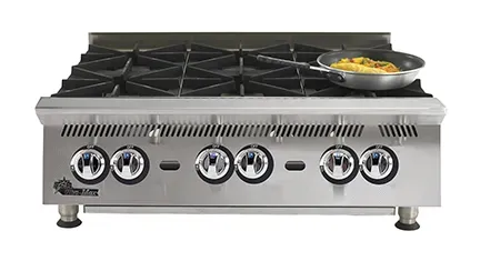 Star 8I-806HA-LP, Hotplate, Countertop, Gas