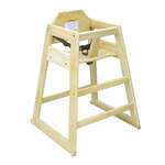 Adcraft - Admiral Craft Equipment, HCW-1, High Chair, Wood