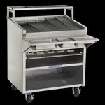 Bakers Pride F-36RS-C, Charbroiler, Gas, Floor Model
