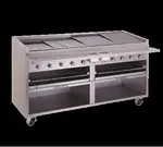 Bakers Pride F-72RS-R, Charbroiler, Gas, Floor Model