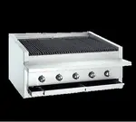 Bakers Pride L-36RS-C, Charbroiler, Gas, Countertop