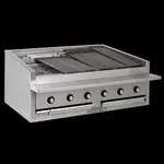 Bakers Pride L-48RS-R, Charbroiler, Gas, Countertop