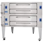 Bakers Pride , Y-802BL-LP, Deck Pizza Ovens