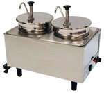 Benchmark USA , 51074P, Dual Well Food Warmer