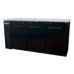 Migali , C-BB72-HC, Commercial Back Bar Refrigerator