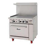 Migali , C-RO-36G-LP, Commercial Range with Oven