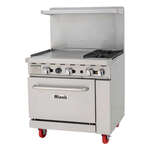Migali , C-RO2B-24GL-NG, Commercial Range with Oven