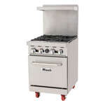 Migali , C-RO4B-LP, Commercial Range with Oven
