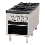Migali , C-SPS-2-18, Commercial Stock Pot Stove